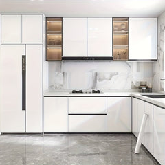 White Self-Adhesive Waterproof Peel and Stick Wallpaper