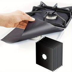 4pcs Non-Slip Oilproof Gas Stove Burner Covers