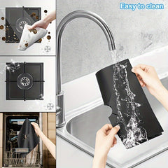 4pcs Non-Slip Oilproof Gas Stove Burner Covers
