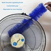 1pc Bendable Microfiber Fan Duster - Washable, Non-Disassembly Cleaning Brush for Efficient Dust Removal