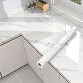aterproof Kitchen Stickers Marble Film for Wall & Countertop