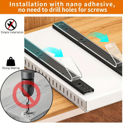 8-Tier Pull-Out Kitchen Cabinet Organizer Rack