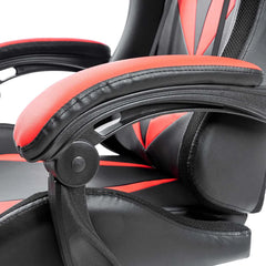 Gaming Chair Massage Ergonomic PU High Back Office Chair