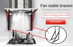 6/7 Inch Inline Exhaust Fan Ventilator Pipe for Bathroom Kitchen