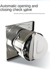 6/7 Inch Inline Exhaust Fan Ventilator Pipe for Bathroom Kitchen