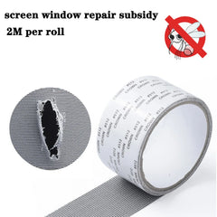 Waterproof Window Screen Repair Tape Anti-Insect Mesh Patch
