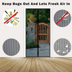 Magnetic Mosquito Net Door Auto-Closing Fly Screen