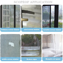 Waterproof Window Screen Repair Tape Anti-Insect Mesh Patch
