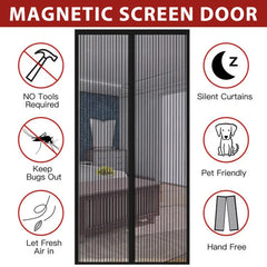 Magnetic Mosquito Net Door Auto-Closing Fly Screen