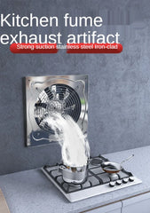 6/7 Inch Inline Exhaust Fan Ventilator Pipe for Bathroom Kitchen