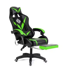Gaming Chair Massage Ergonomic PU High Back Office Chair