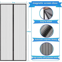 Magnetic Mosquito Net Door Auto-Closing Fly Screen