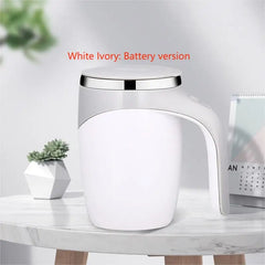 Automatic Magnetic Stirring Mug Rechargeable Coffee and Milkshake Mixer