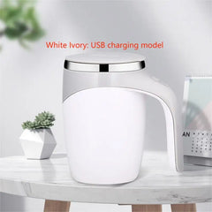 Automatic Magnetic Stirring Mug Rechargeable Coffee and Milkshake Mixer