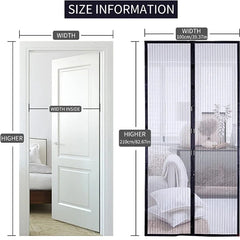 Magnetic Mosquito Net Door Auto-Closing Fly Screen