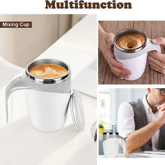 Automatic Magnetic Stirring Mug Rechargeable Coffee and Milkshake Mixer