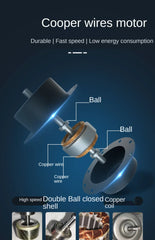 6/7 Inch Inline Exhaust Fan Ventilator Pipe for Bathroom Kitchen