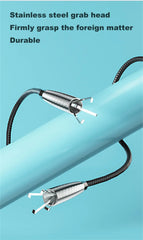 60-300cm Sewer Pipe Unblocker Snake Spring Pipe Dredging Drain Cleaner Kitchen Bathroom Sewer Cleaning Tool Kitchen Accessories