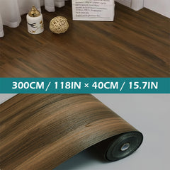 Retro Wood Grain Peel & Stick Self-Adhesive Wallpaper