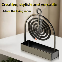 1pc Mosquito Coil Stand, Metal Material, Suitable for Hanging Mosquito Coils or Sandalwood Incense, Applicable to Decorating Living Rooms/Bedrooms and for Outdoor Camping