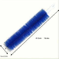 1pc Bendable Microfiber Fan Duster - Washable, Non-Disassembly Cleaning Brush for Efficient Dust Removal