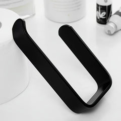 1pc Plastic Tissue Holder, No Drilling Toilet Paper Rack for Bathroom, Home Bathroom Roll Holder, Storage Rack, Kitchen