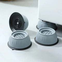 4 Pcs of Shockproof Pads for Washing Machine - Anti-slip, shock-absorbing and noise-reducing pads for washing machine and dryer