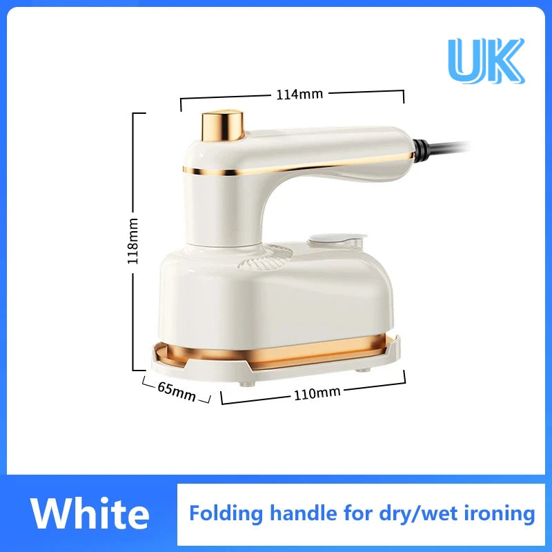 Handheld Garment Steamer Folding Electric Iron Household Mini Ironing Machine Convenient Travel Steam Ironing Clothes