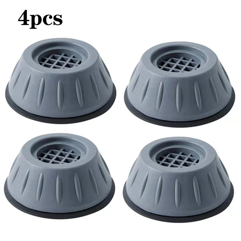 4 Pcs of Shockproof Pads for Washing Machine - Anti-slip, shock-absorbing and noise-reducing pads for washing machine and dryer