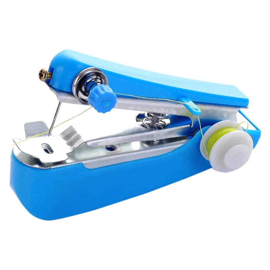 4 Colors Available Mini Manual Sewing Machine Daily Household Sewing Kit Multi Functional Portable Pocket Sewing Machine