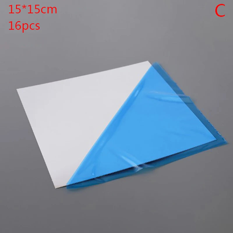 6/9/16pcs Square Spliced Stickers Self Adhesive Acrylic Mirror Sheets Wall Home Bathroom Living Room Decor 0.1mm 15*15CM