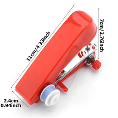 4 Colors Available Mini Manual Sewing Machine Daily Household Sewing Kit Multi Functional Portable Pocket Sewing Machine