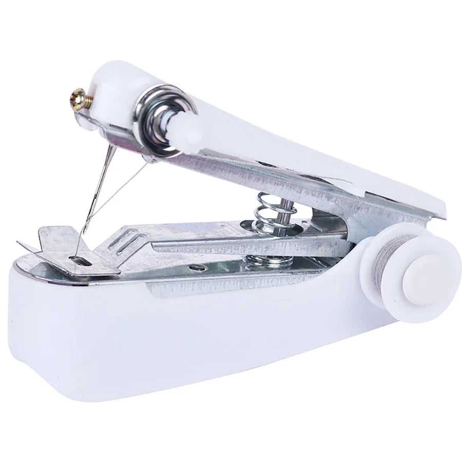 4 Colors Available Mini Manual Sewing Machine Daily Household Sewing Kit Multi Functional Portable Pocket Sewing Machine
