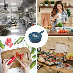 9 in 1 Vegetable Cutter Multi-Functional Potatoes Manually Cut Shred Slicer Grater Kitchenware Acceesories Tools