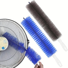 1pc Bendable Microfiber Fan Duster - Washable, Non-Disassembly Cleaning Brush for Efficient Dust Removal